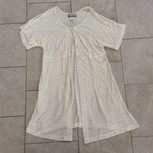 Portocruz Cream Vintage Cardigan